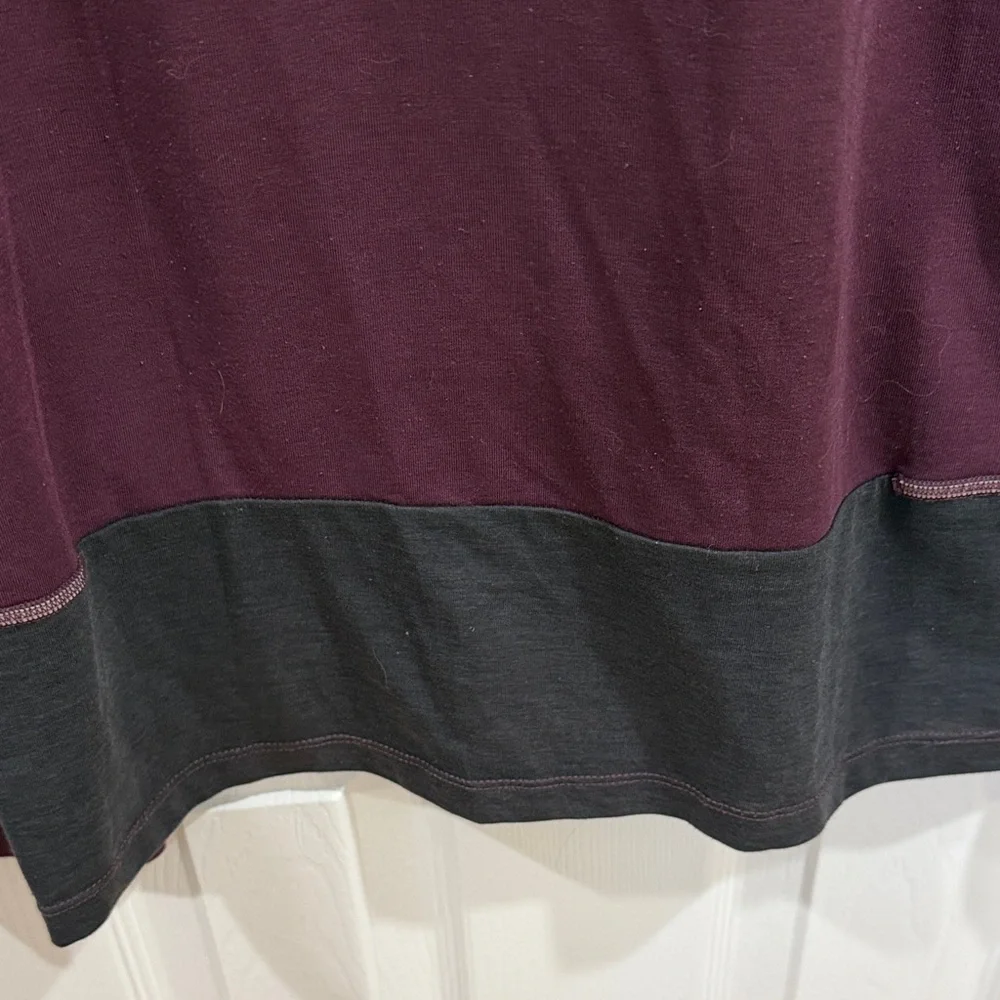Brooks Maroon Long Sleeve Athletic Shirt Size M - Picture 9 of 11